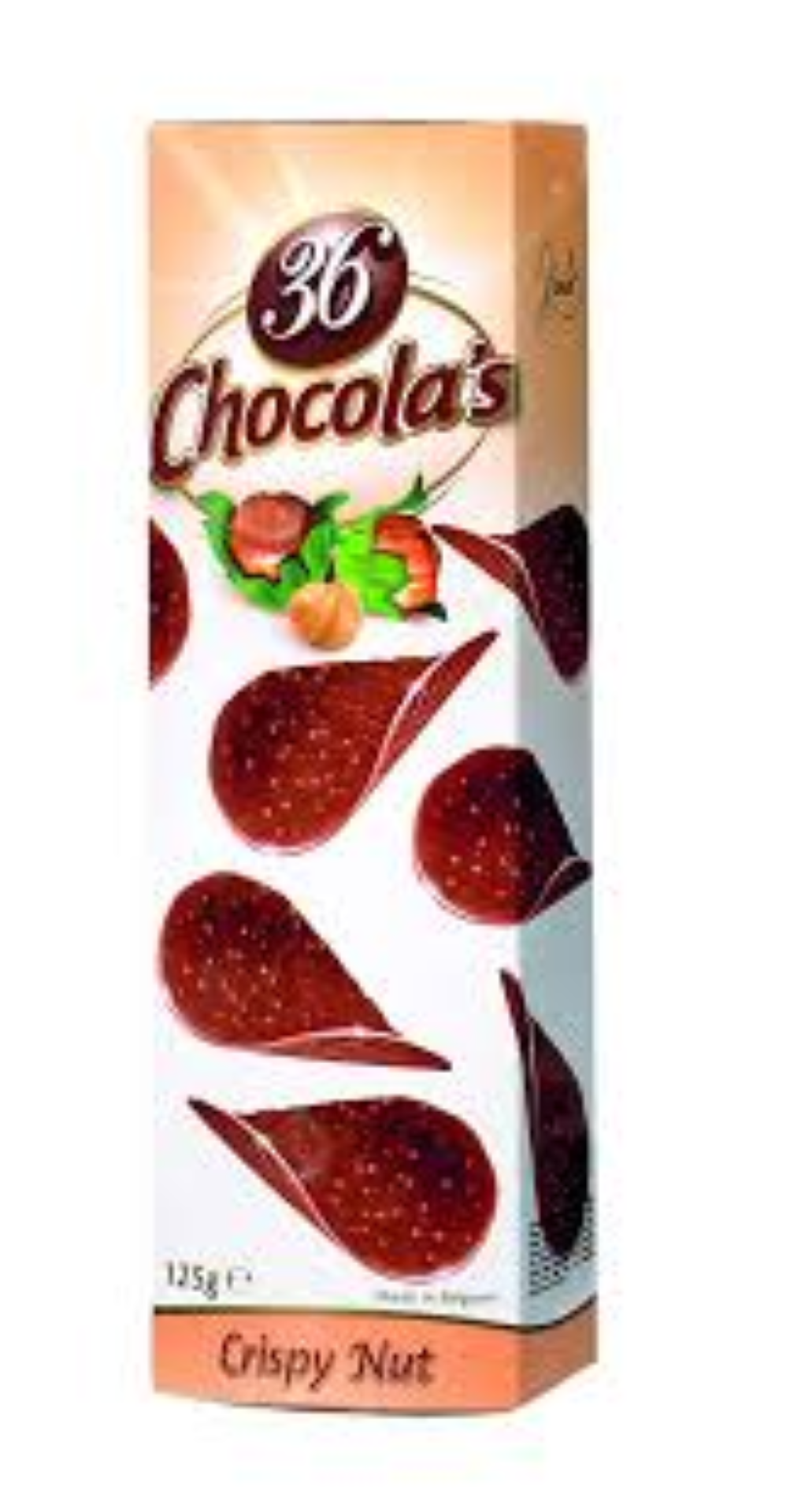 HAMLET 36 CHOCOLA'S CRISPY NUT(HAZELNUT) 125G